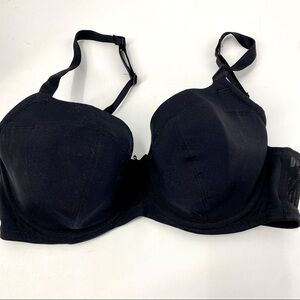 Cacique black balconette bra 38D